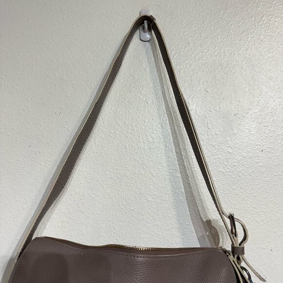 Kate Spade Taupe Pebble Leather Shoulder Bag - Picture 7 of 16
